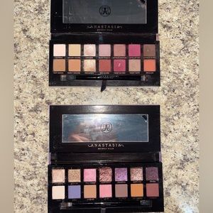 Slightly used Anastasia Beverly Hills norvina pallet, and modern renaissance